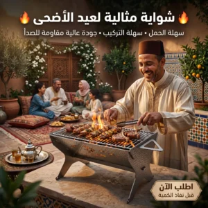 Barbecue léger et puissant, prêt en quelques secondes